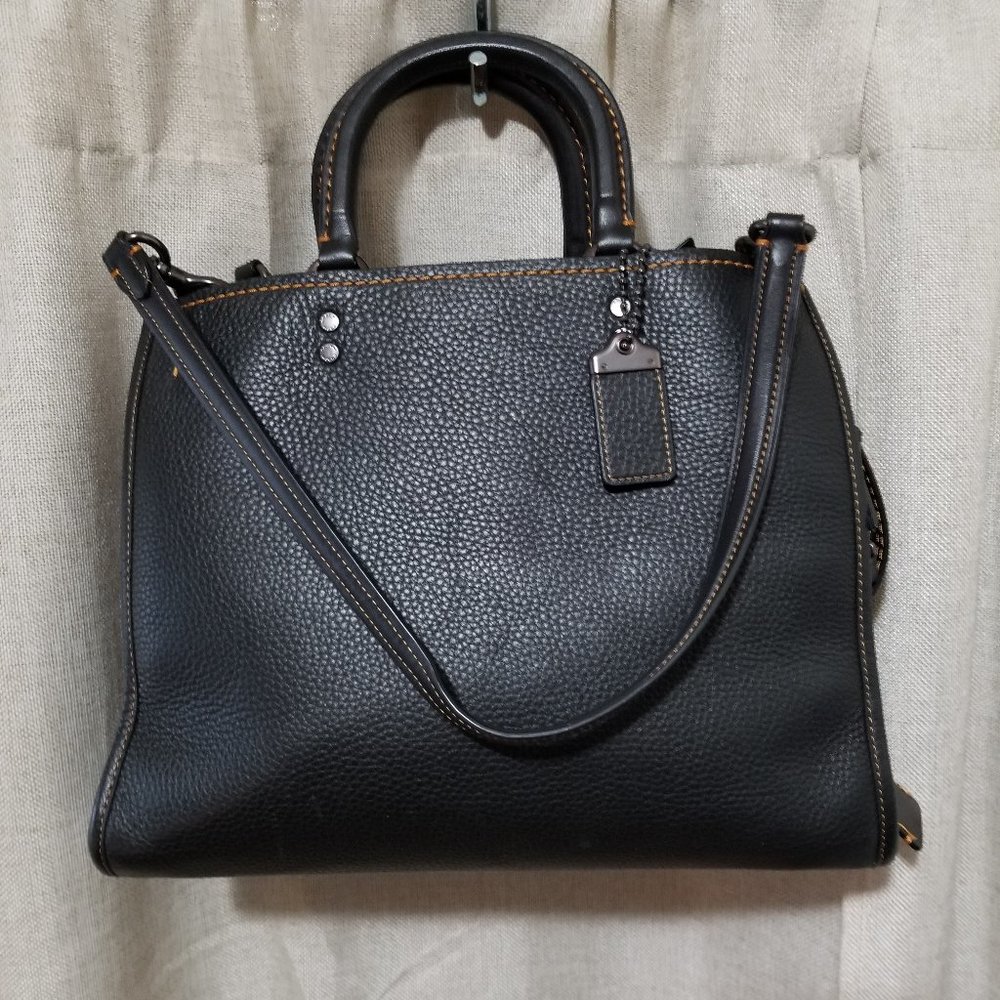 Coach Rogue 1941 31, black pebble leather